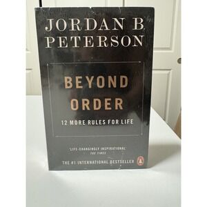 Beyond Order: 12 More Rules for Life By‎ Jordan B. Peterson Paperback Gift NEW